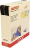 FASTECH® B30-SKL999925 Klittenband Om vast te plakken Hotmelt Haak- en lusdeel (l x b) 25000 mm x 30 mm Zwart 25 m