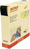 FASTECH® B50-SK-H-999925 Klittenband Om vast te plakken Hotmelt Haakdeel (l x b) 25000 mm x 50 mm Zwart 25 m