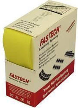 Fastech B50-Std-H-020805 Klittenband Om Op Te Naaien Haakdeel (L X B) 5 M X 50 Mm Geel 5 M
