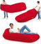 Fatboy Air lounger - Luchtzak - Oplaasbare Zitzak Lamzac L - Rood - XL
