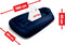 Fatboy Air lounger - Luchtzak - Oplaasbare Zitzak Lamzac L - Donkerblauw - XL