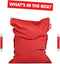 Fatboy Floatzac Drijvende Water Zitzak Rood - 180h x 134b cm - voor op het water of op het droge