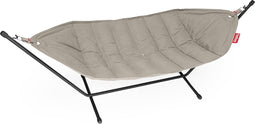 Fatboy Hangmat met standaard voor 2 personen Grijs - tot 150kg - 330l x 138b cm