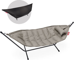 Fatboy - Headdemock Superb - Deluxe - Hangmat - Grijs Taupe - Incl. Kussen en Beschermhoes