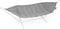Fatboy - Headdemock - Superb - Hangmat - Steen Grijs - Wit Frame