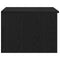 vidaXL - Salontafel - Zwart - Eiken - 50x50x36 - cm - Bewerkt - Hout