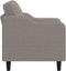 Fauteuil 60 cm stof taupe