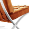 Fauteuil Barcelona Cognac
