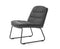 Fauteuil Bermo | By-Boo-Antraciet