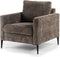 Fauteuil Charlotta stof Elite - Bruin | BY-OLAF