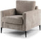 Fauteuil Charlotta stof Elite - Champagne | BY-OLAF