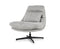 Fauteuil Cooper met kussen - Grijs Houston | Eleonora