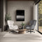 Fauteuil Dorien Grijs van de collectie bij FURNILUX– Luxe Comfort en Elegantie in Eén