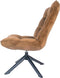 Fauteuil Dorus Adore Velvet - Brown 04