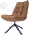 Fauteuil Dorus Adore Velvet - Brown 04