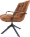 Fauteuil Dorus Arm Adore Velvet - Brown 04