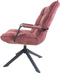 Fauteuil Dorus Arm Adore Velvet - Old Pink 30