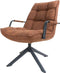 Fauteuil Dorus - Armleuning - Cowboy - Cognac 215