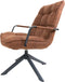 Fauteuil Dorus - Armleuning - Cowboy - Cognac 215