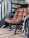 Fauteuil Dorus - Armleuning - Cowboy - Cognac 215