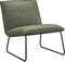 Fauteuil James - Microleder Groen