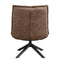 Fauteuil Lucas - Microleder Taupe