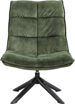 Fauteuil Lucas - Velvet Mosgroen
