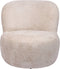 Fauteuil Marc - Beige - Stof Naturel - Comfortabele Fauteuil