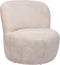 Fauteuil Marc - Beige - Stof Naturel - Comfortabele Fauteuil