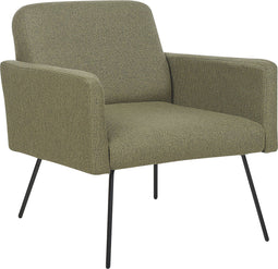 Fauteuil NARKEN Stof Olijfgroen