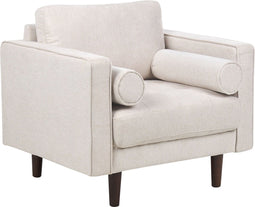 Fauteuil NURMO Stof Lichtbeige