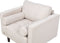 Fauteuil NURMO Stof Lichtbeige