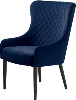 Fauteuil Ottowa Velvet - Blauw