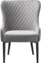 Fauteuil Ottowa Velvet - Grijs