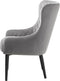 Fauteuil Ottowa Velvet - Grijs