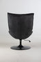 Fauteuil Sam Black van Furnilux - Stof - Met en ronde voet - Verstelbaar en draaibaar - 100% polyester