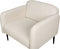 Fauteuil STOUBY Linnen Lichtbeige