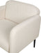 Fauteuil STOUBY Linnen Lichtbeige