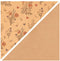 Faux leather papier met print, b: 49,5 cm, 350 g/m2, 1 m, lichtbruin