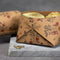 Faux leather papier met print, b: 49,5 cm, 350 g/m2, 1 m, lichtbruin