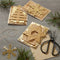 Faux Leather Papier, vel 21x27,5+21x28,5+21x29,5 cm, dikte 0,55 mm, 3 vellen, naturel, goud