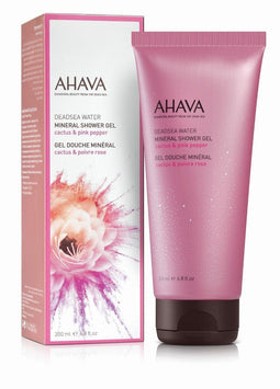 Favolt Ahava Mineral shower gel cactus pink pepper