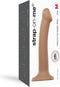 Strap-On-Me - Semi-Realistische Dual Density Buigzame Dildo Caramel M
