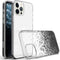 iMoshion Hoesje Geschikt voor iPhone 12 Pro / 12 Hoesje Siliconen - iMoshion Design hoesje - Zwart / Transparant / Splatter Black
