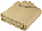 tectake® Rechthoekig Schaduwdoek Sunny - 3 x 4 m - HDPE 185 g/m² - 50+ UV Bescherming - Zandkleur