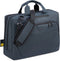 Delsey Parvis Plus - Aktetas 15.6 inch - 2 Vakken - Trolleyband - Waterafstotend Gerecycled Polyester - Grijs
