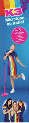 K3 speelgoedmicrofoon - Microfoon op statief - Met 5 K3 liedjes
