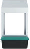 vidaXL - Kippennestkast - 1 - compartiment - wandmontage - gegalvaniseerd - staal