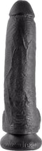 Pipedream King Cock realistische dildo Cock - With Balls zwart - 9 inch