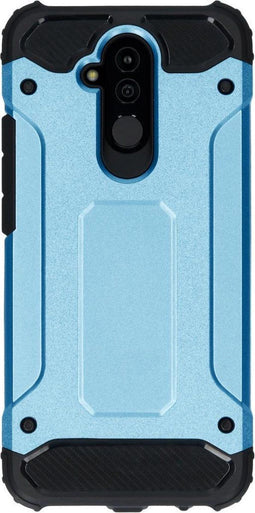 iMoshion Hoesje Geschikt voor Huawei Mate 20 Lite Hoesje - iMoshion Rugged Xtreme Backcover - Lichtblauw